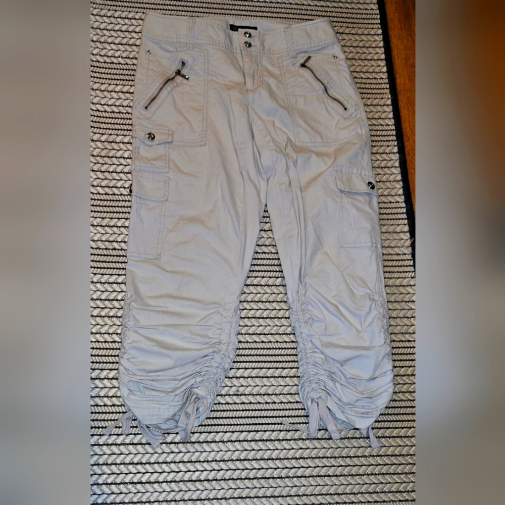 Womens Khaki Cargo Pants